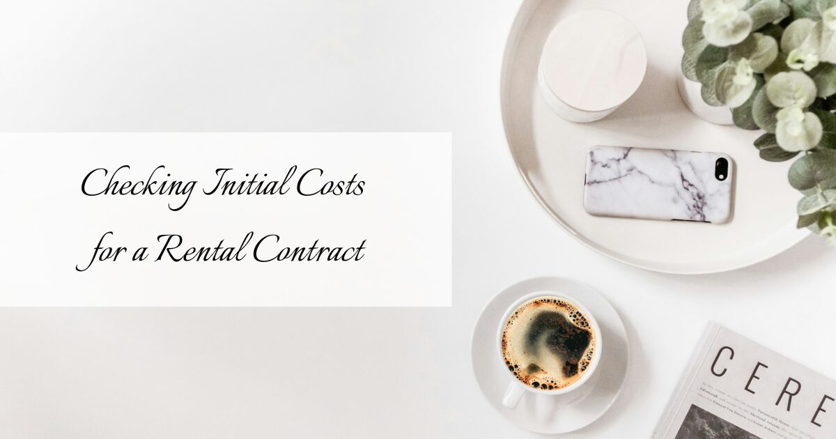 #274 Checking Initial Costs for a Rental Contract｜French Daily Life Phrases
